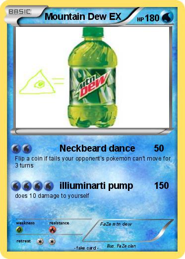 Pokemon Mountain Dew EX