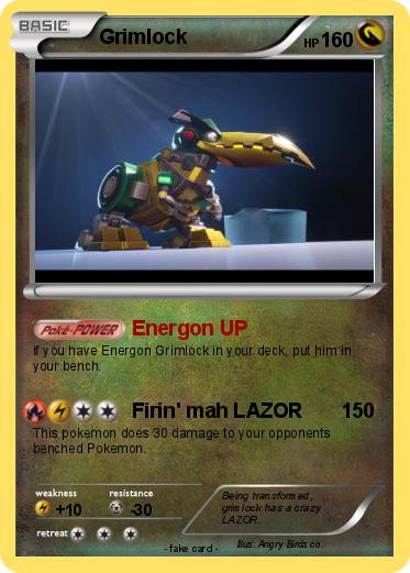 Pokemon Grimlock