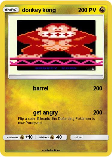 Pokemon donkey kong