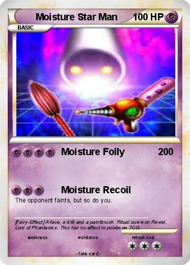 Pokemon Moisture Star Man