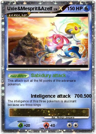 Pokemon Uxie&Mesprit&Azelf