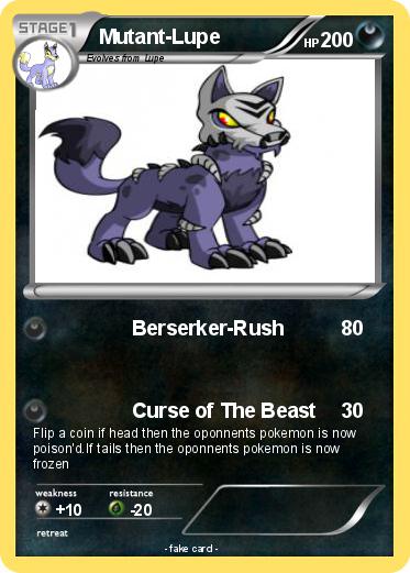Pokemon Mutant-Lupe