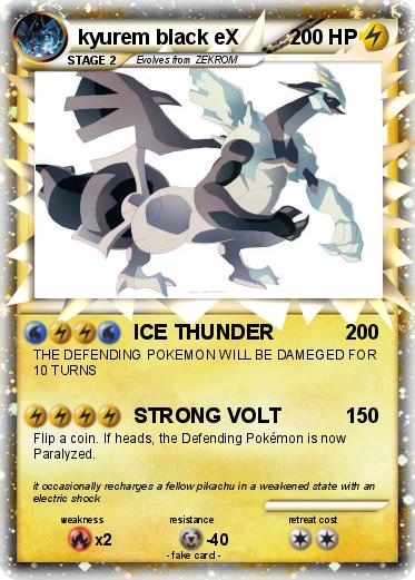 Pokemon kyurem black eX