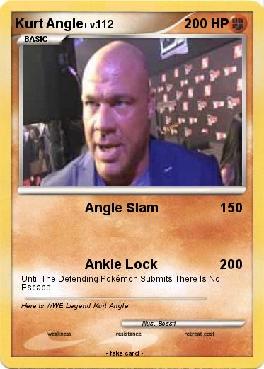 Pokemon Kurt Angle
