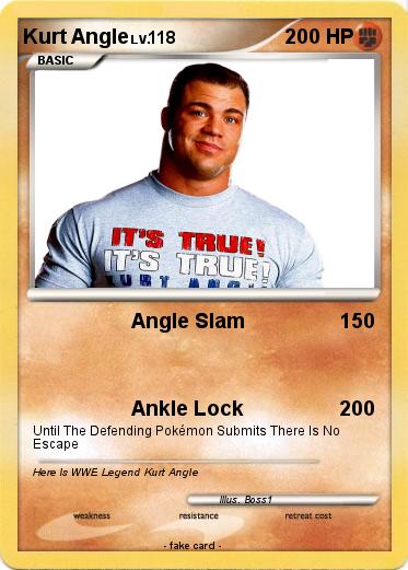 Pokemon Kurt Angle