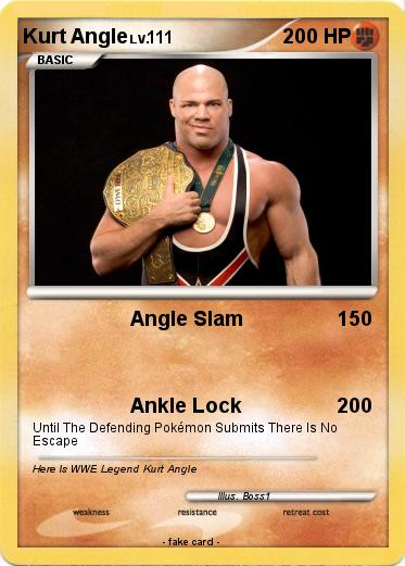 Pokemon Kurt Angle
