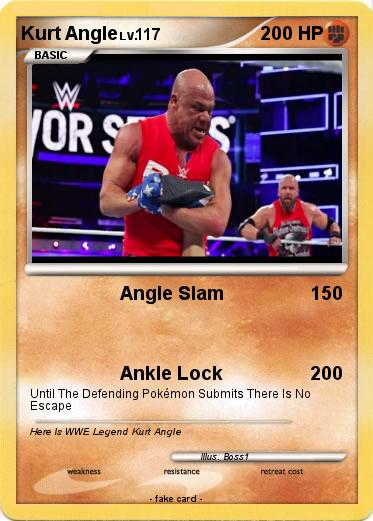 Pokemon Kurt Angle