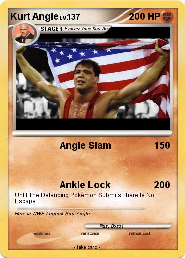 Pokemon Kurt Angle