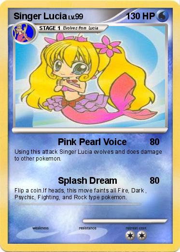 Pokemon Singer Lucia