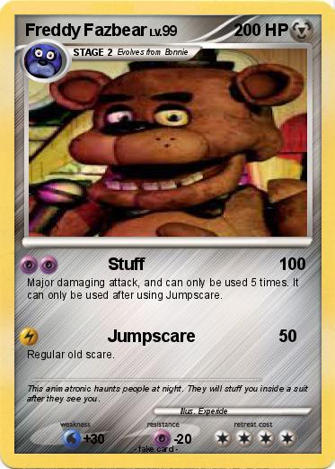 Pokemon Freddy Fazbear