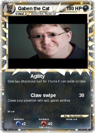 Pokemon Gaben the Cat