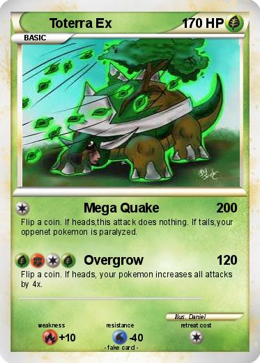 Pokemon Toterra Ex