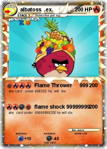 Pokemon albatoss  .ex.