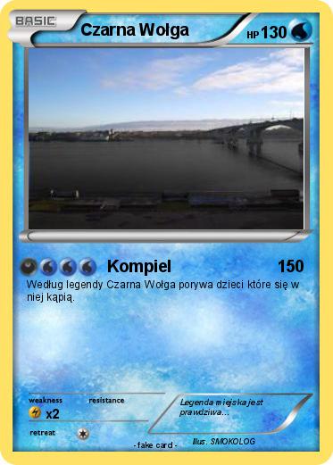 Pokemon Czarna Wołga