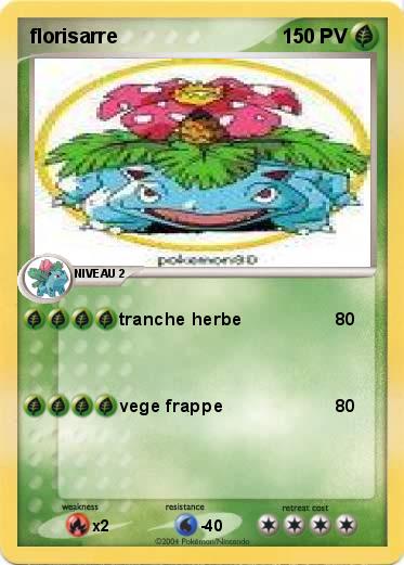 Pokemon florisarre