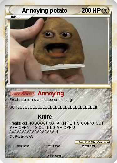 Pokemon Annoying potato