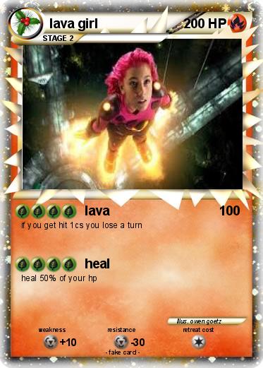 Pokemon lava girl