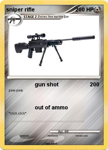 Pokemon sniper rifle