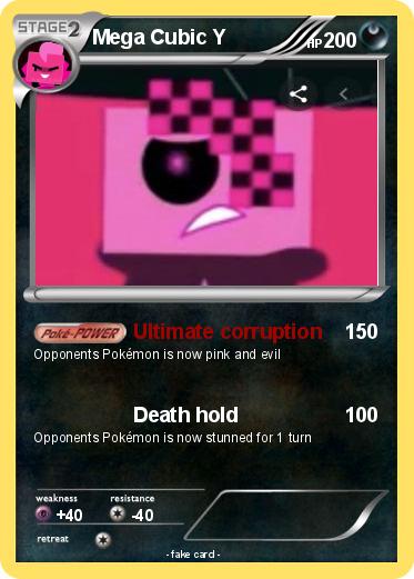 Pokemon Mega Cubic Y