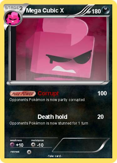 Pokemon Mega Cubic X