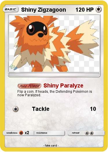 Pokemon Shiny Zigzagoon