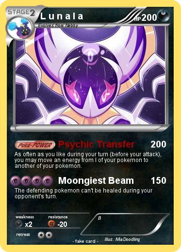 Pokemon L u n a l a
