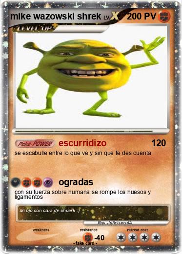 Pokemon mike wazowski shrek