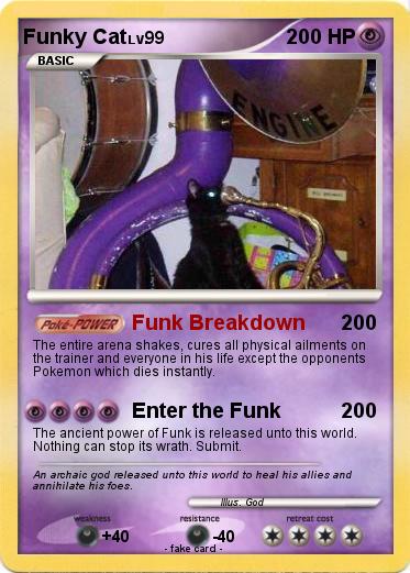 Pokemon Funky Cat