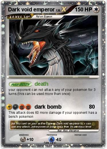 Pokemon Dark void emperor