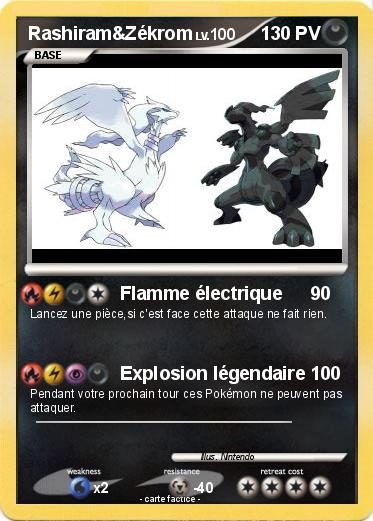 Pokemon Rashiram&Zékrom