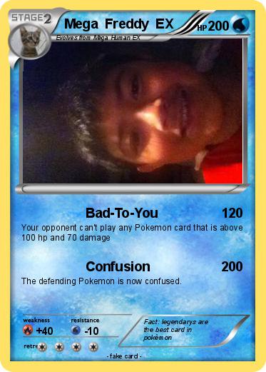 Pokemon Mega  Freddy  EX