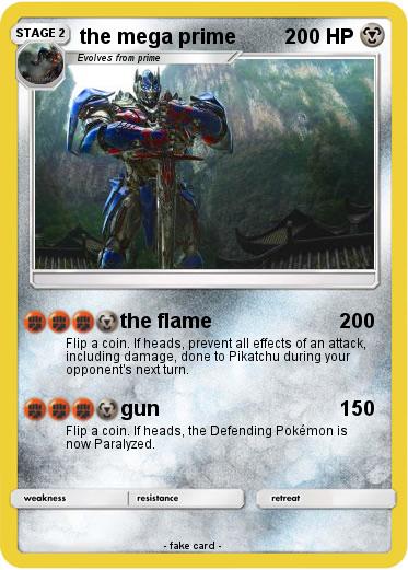 Pokemon the mega prime