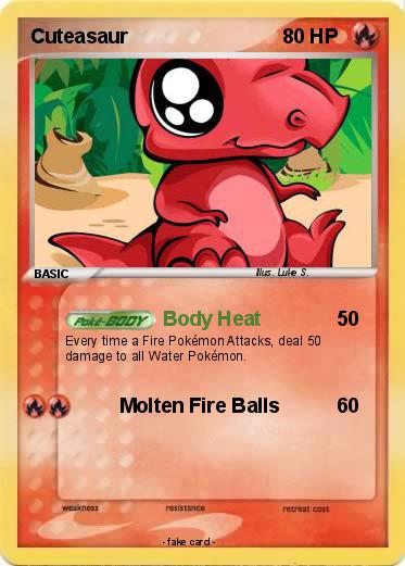Pokemon Cuteasaur