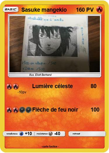 Pokemon Sasuke mangekio