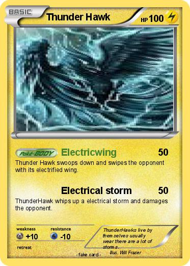 Pokemon Thunder Hawk
