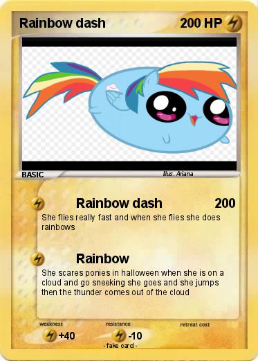 Pokemon Rainbow dash