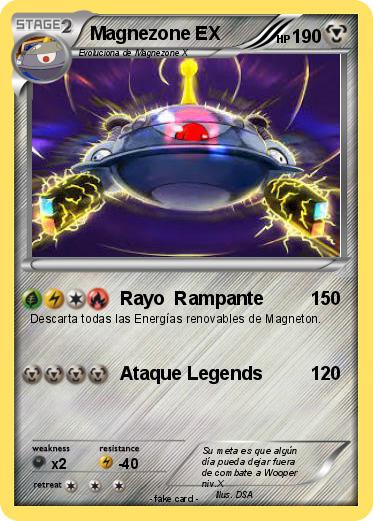Pokemon Magnezone EX