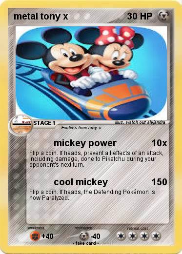 Pokemon metal tony x