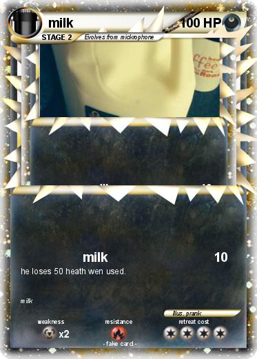 Pokemon milk