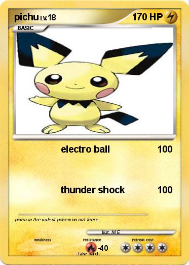 Pokemon pichu