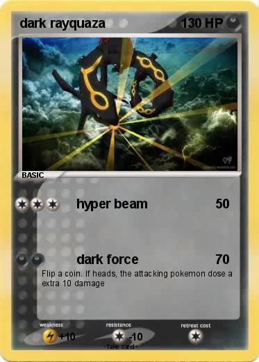 Pokemon dark rayquaza