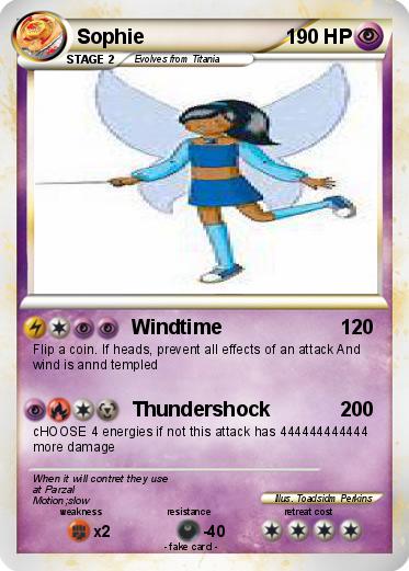 Pokemon Sophie