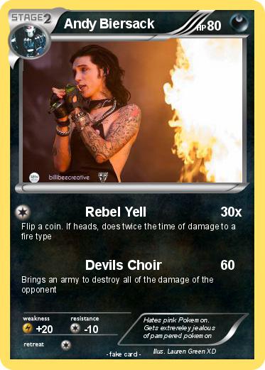 Pokemon Andy Biersack