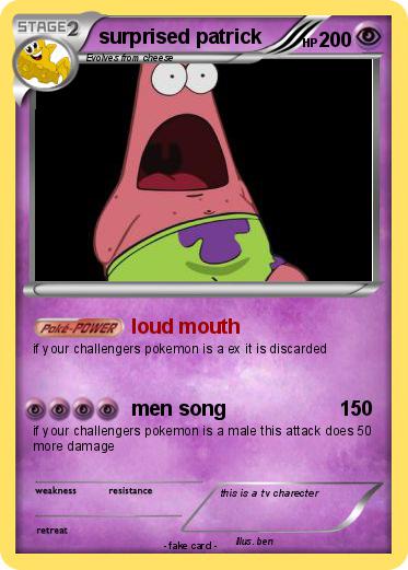 Pokemon surprised patrick