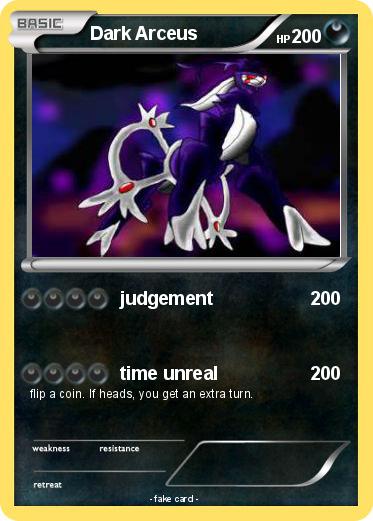 Pokemon Dark Arceus