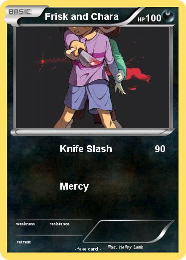 Pokemon Frisk and Chara