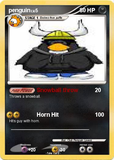 Pokemon penguin