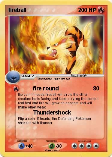 Pokemon fireball