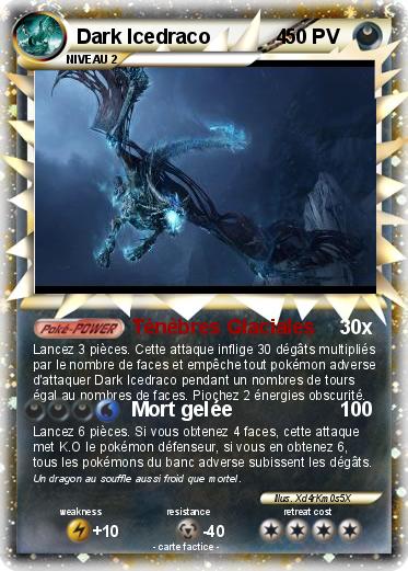Pokemon Dark Icedraco            4
