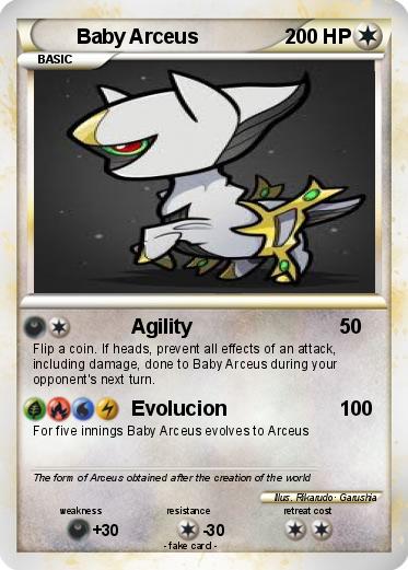 Pokemon Baby Arceus